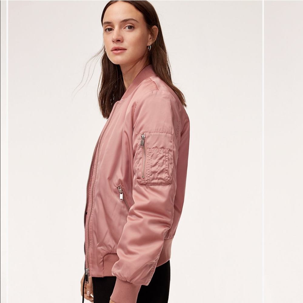 The Group by Babaton x Aritzia Gilman Bomber NWOT